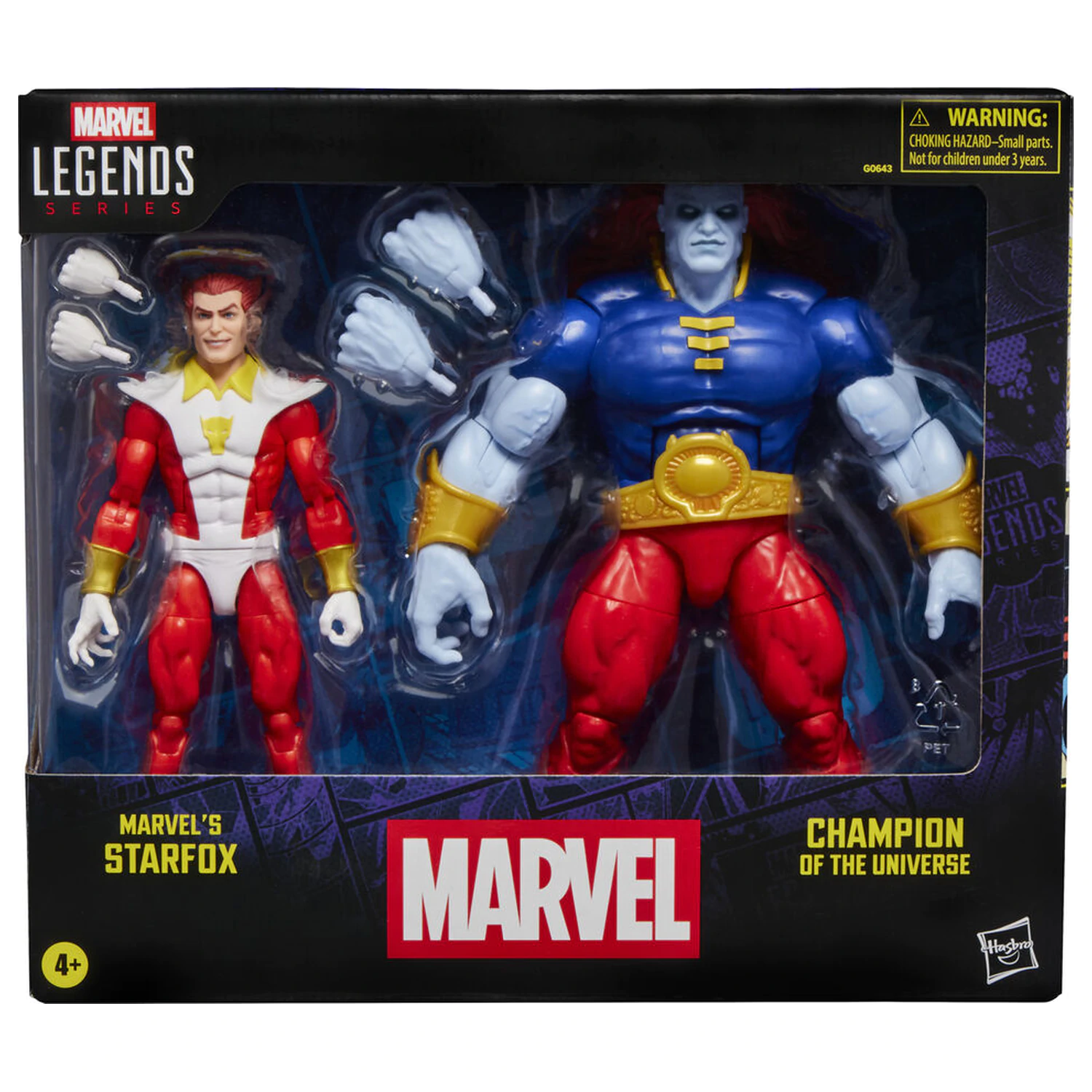 Marvel Legends Series Starfox & Champion of the Universe pack 2 figura 15cm fotografija proizvoda