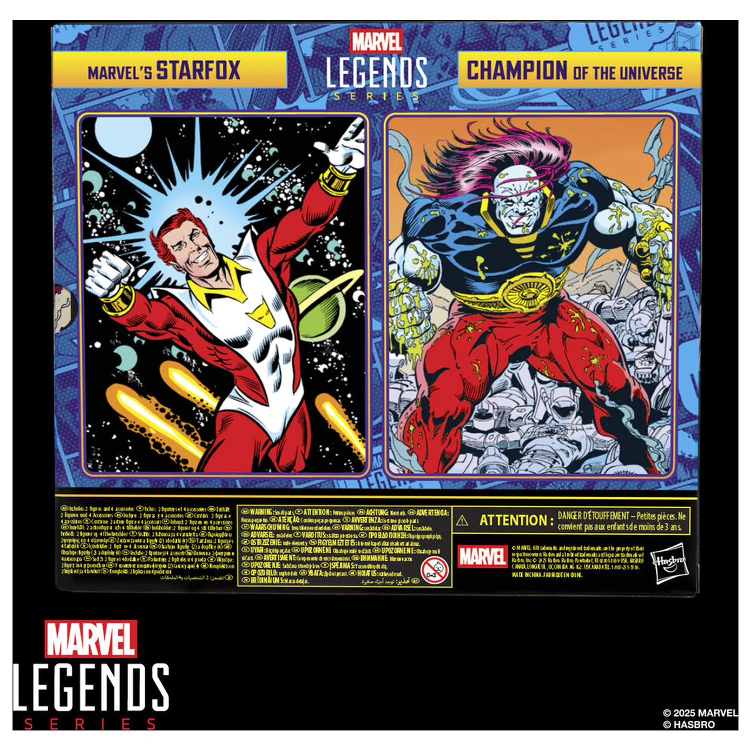 Marvel Legends Series Starfox & Champion of the Universe pack 2 figura 15cm fotografija proizvoda