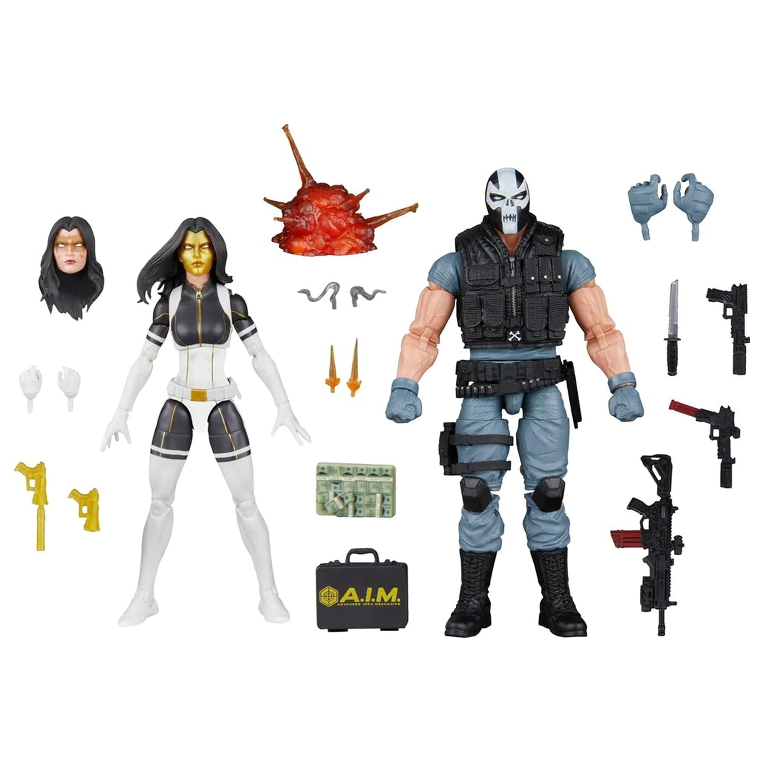 Marvel Legends Series Super Villains Madame Masque & Crossbones pack 2 figure 15 cm fotografija proizvoda