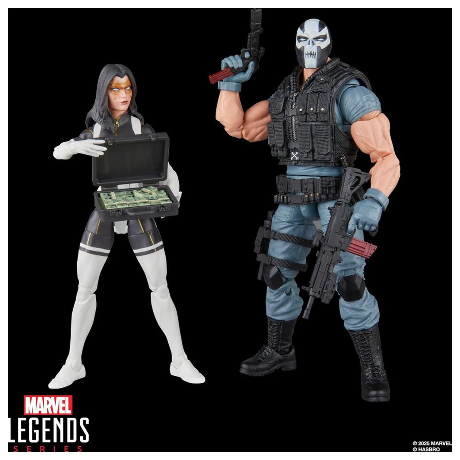 Marvel Legends Series Super Villains Madame Masque & Crossbones pack 2 figure 15 cm fotografija proizvoda