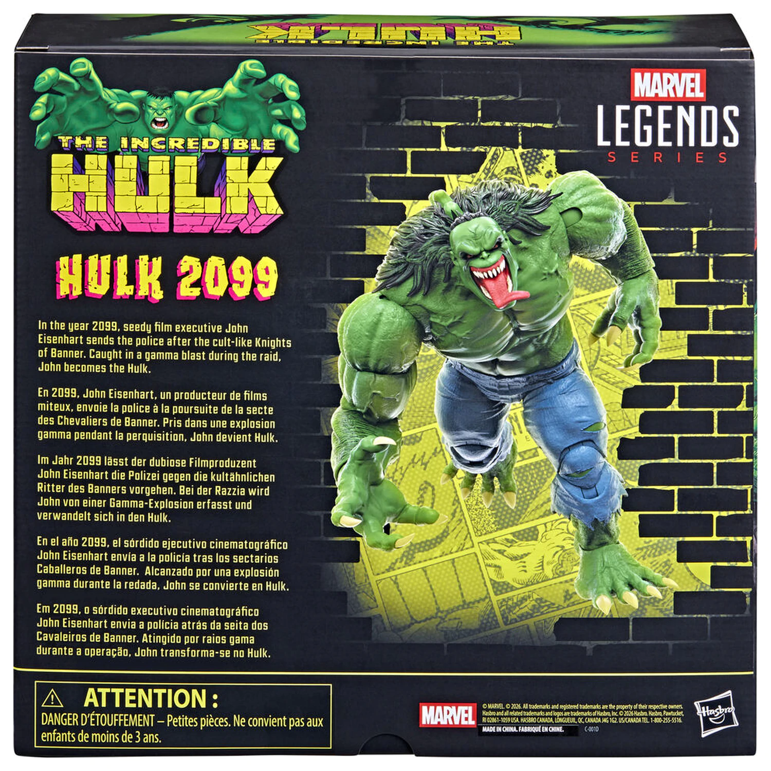 Marvel Legends Series The Incredible Hulk - Hulk 2099 figura 15cm fotografija proizvoda