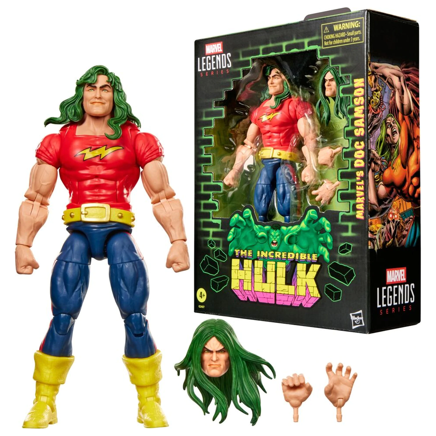 Marvel Legends Series The Incredible Hulk Marvels DOC Samson figura 15 cm fotografija proizvoda