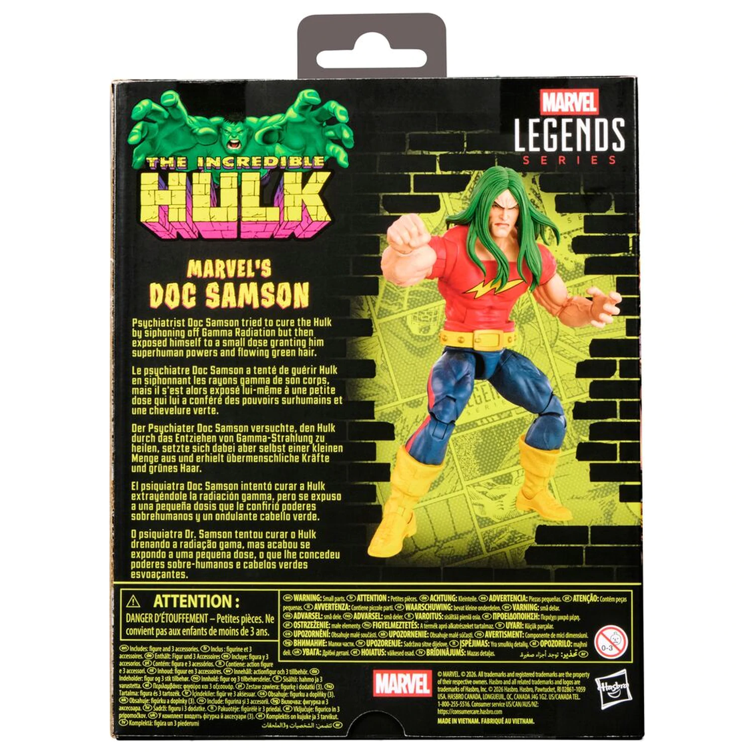 Marvel Legends Series The Incredible Hulk Marvels DOC Samson figura 15 cm fotografija proizvoda