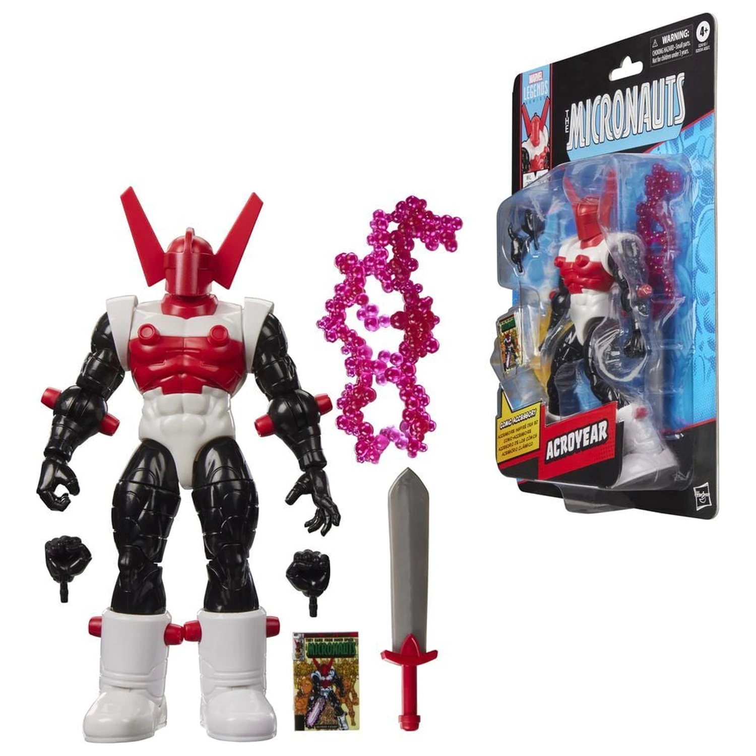 Marvel Legends Series The Micronauts Acroyear figura 15cm fotografija proizvoda