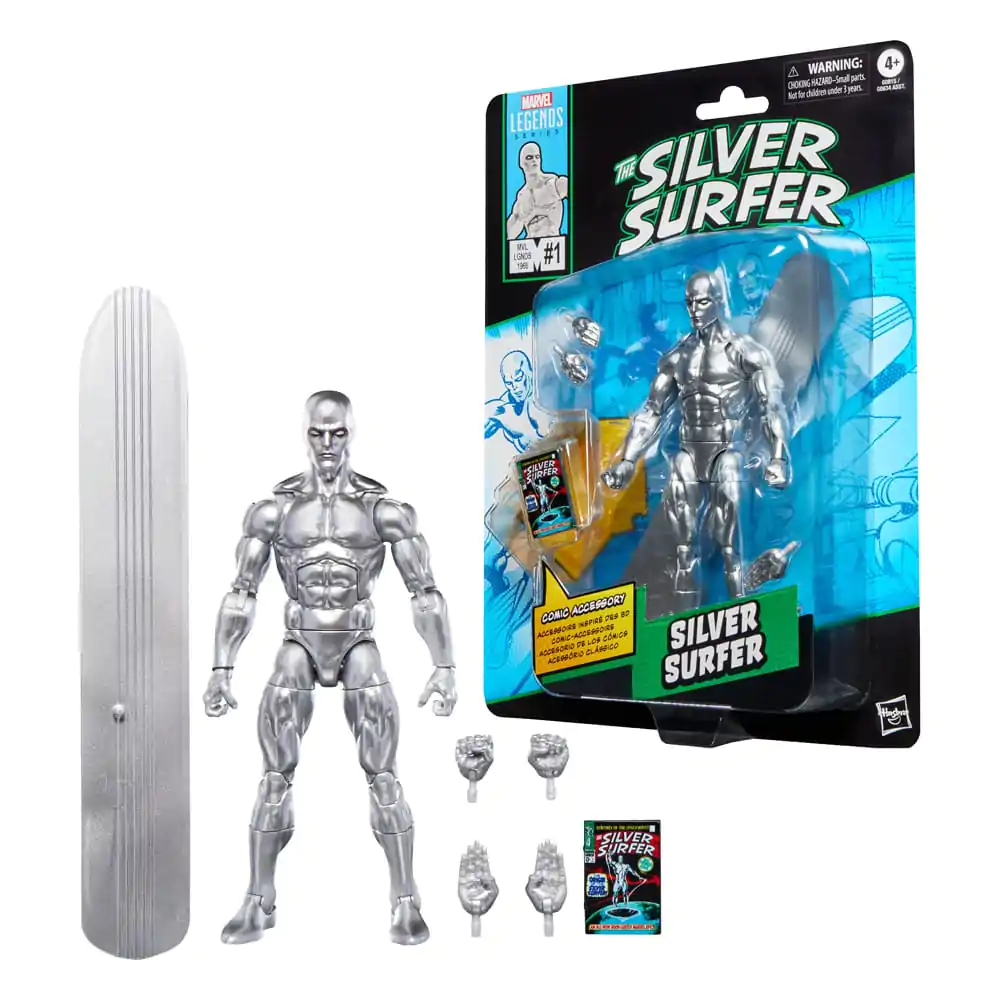 Marvel Legends Series The Silver Surfer - Silver Surfer figura 15cm fotografija proizvoda