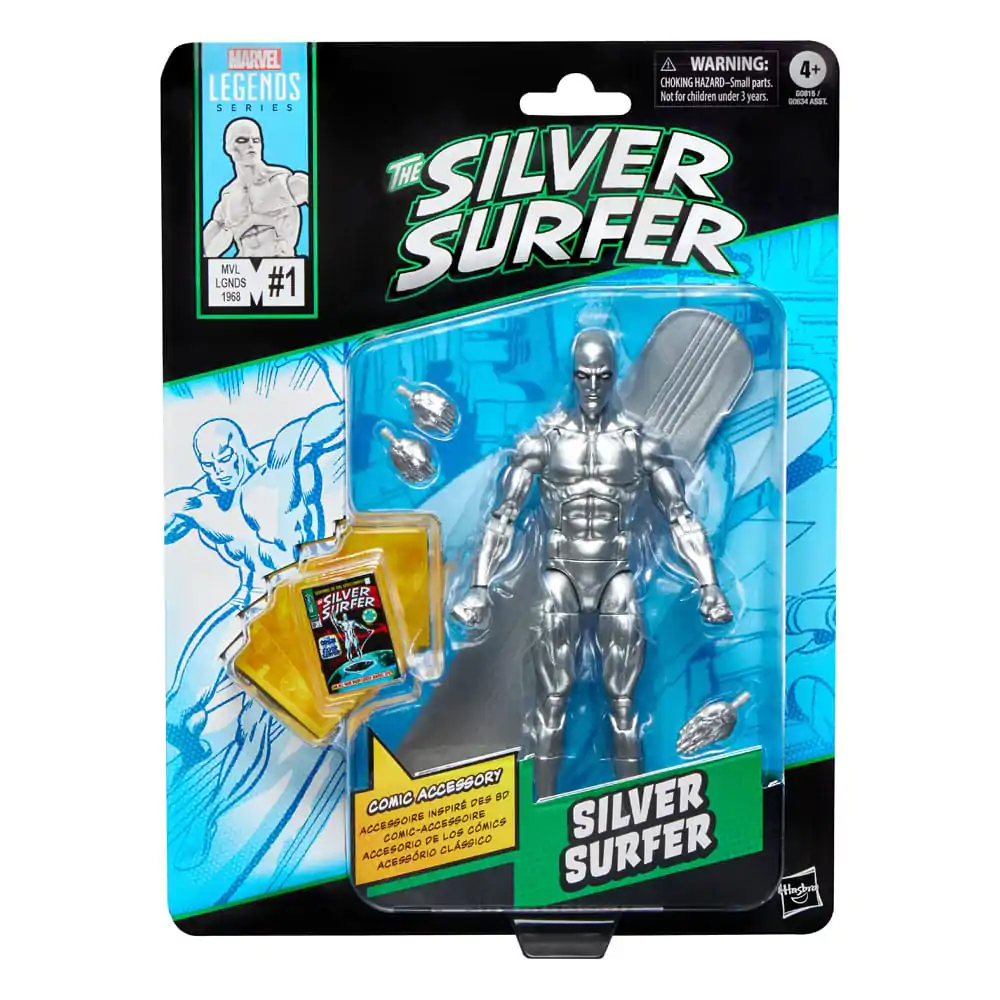 Marvel Legends Series The Silver Surfer - Silver Surfer figura 15cm fotografija proizvoda