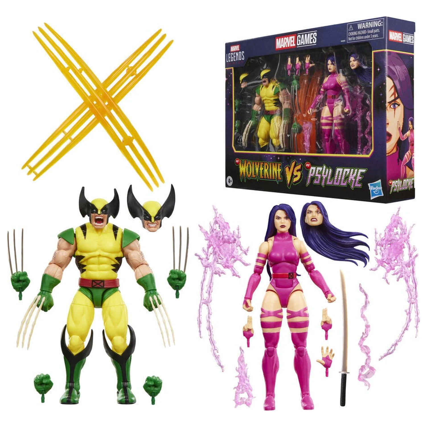 Marvel Legends Series Wolverine Vs Psylocke paket 2 figura 15cm fotografija proizvoda