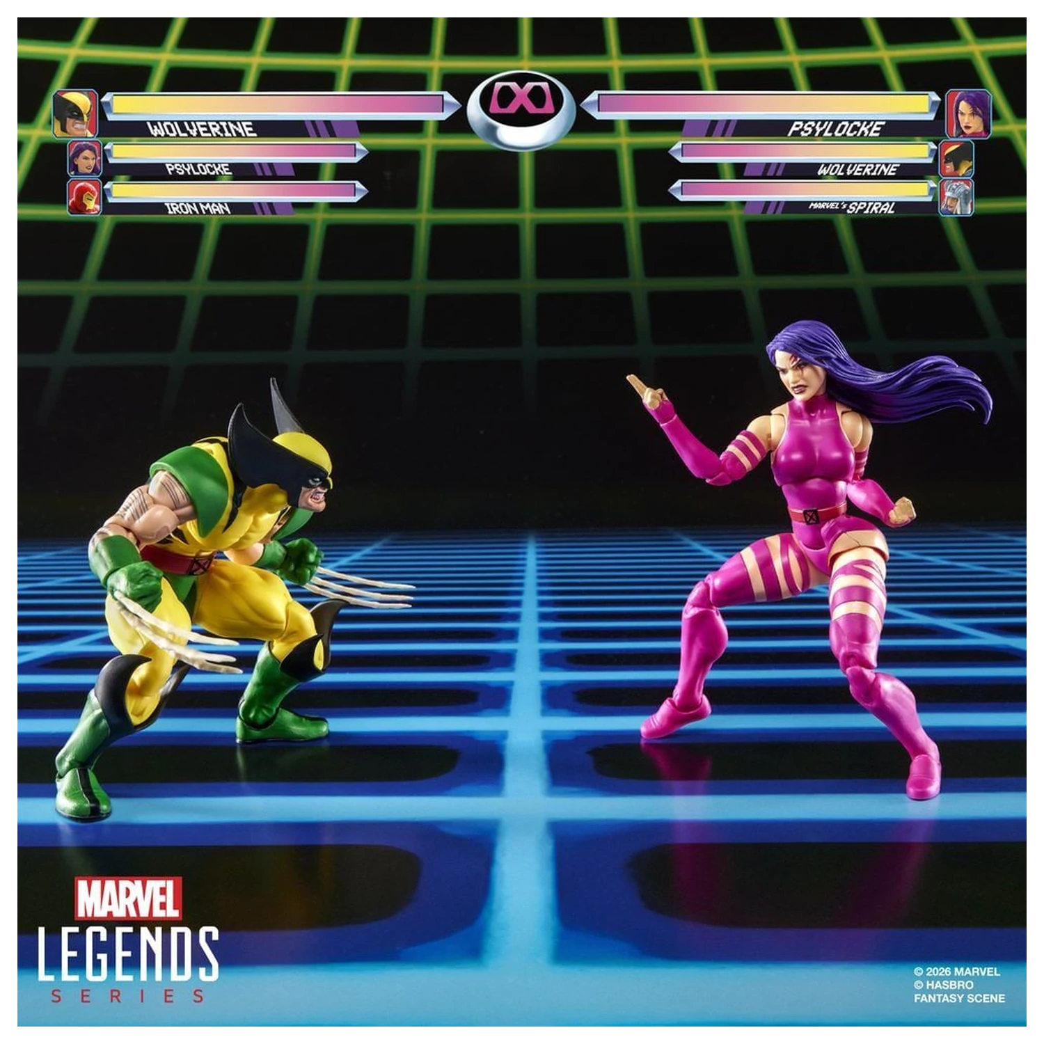 Marvel Legends Series Wolverine Vs Psylocke paket 2 figura 15cm fotografija proizvoda
