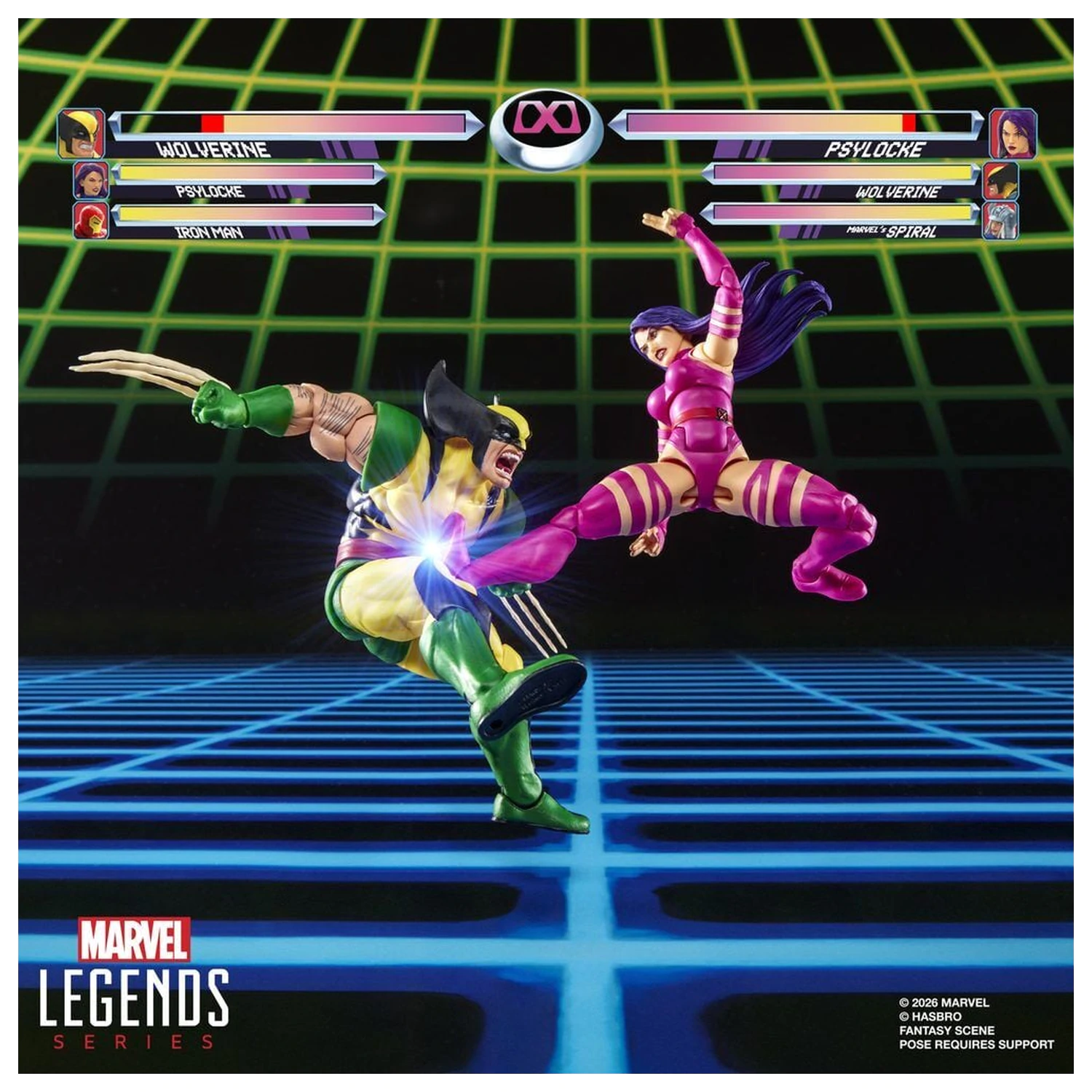 Marvel Legends Series Wolverine Vs Psylocke paket 2 figura 15cm fotografija proizvoda