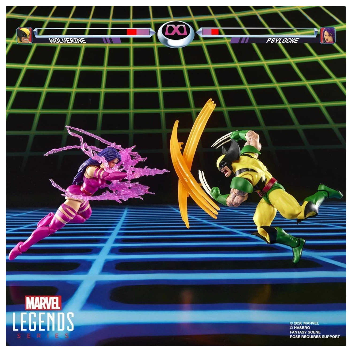 Marvel Legends Series Wolverine Vs Psylocke paket 2 figura 15cm fotografija proizvoda