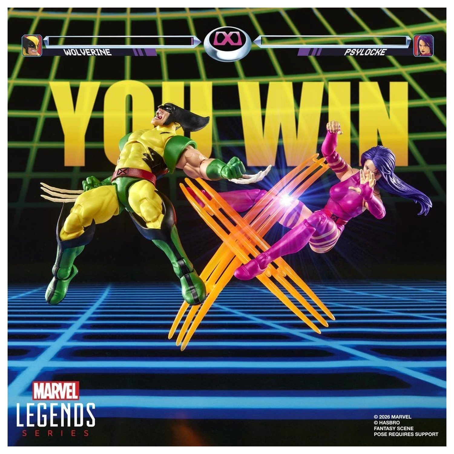 Marvel Legends Series Wolverine Vs Psylocke paket 2 figura 15cm fotografija proizvoda