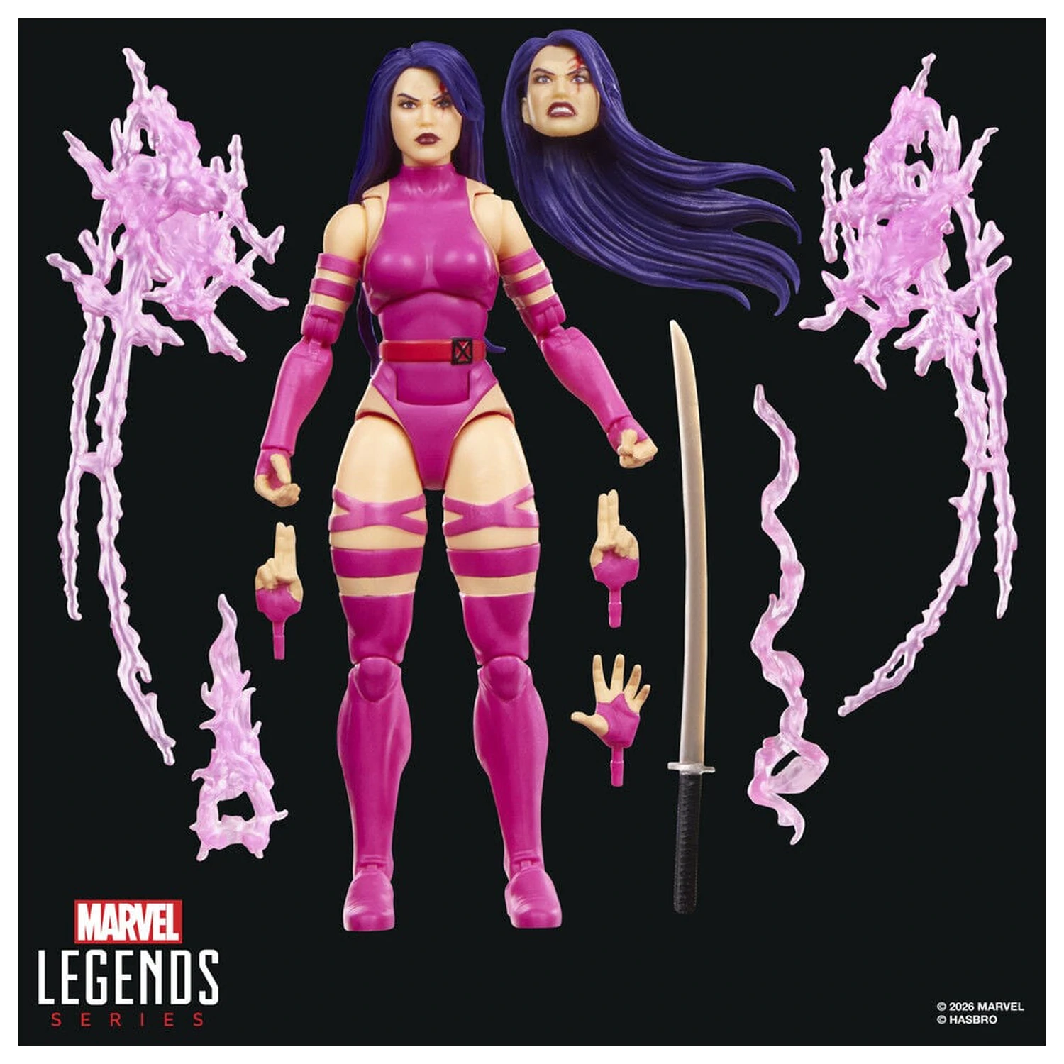 Marvel Legends Series Wolverine Vs Psylocke paket 2 figura 15cm fotografija proizvoda