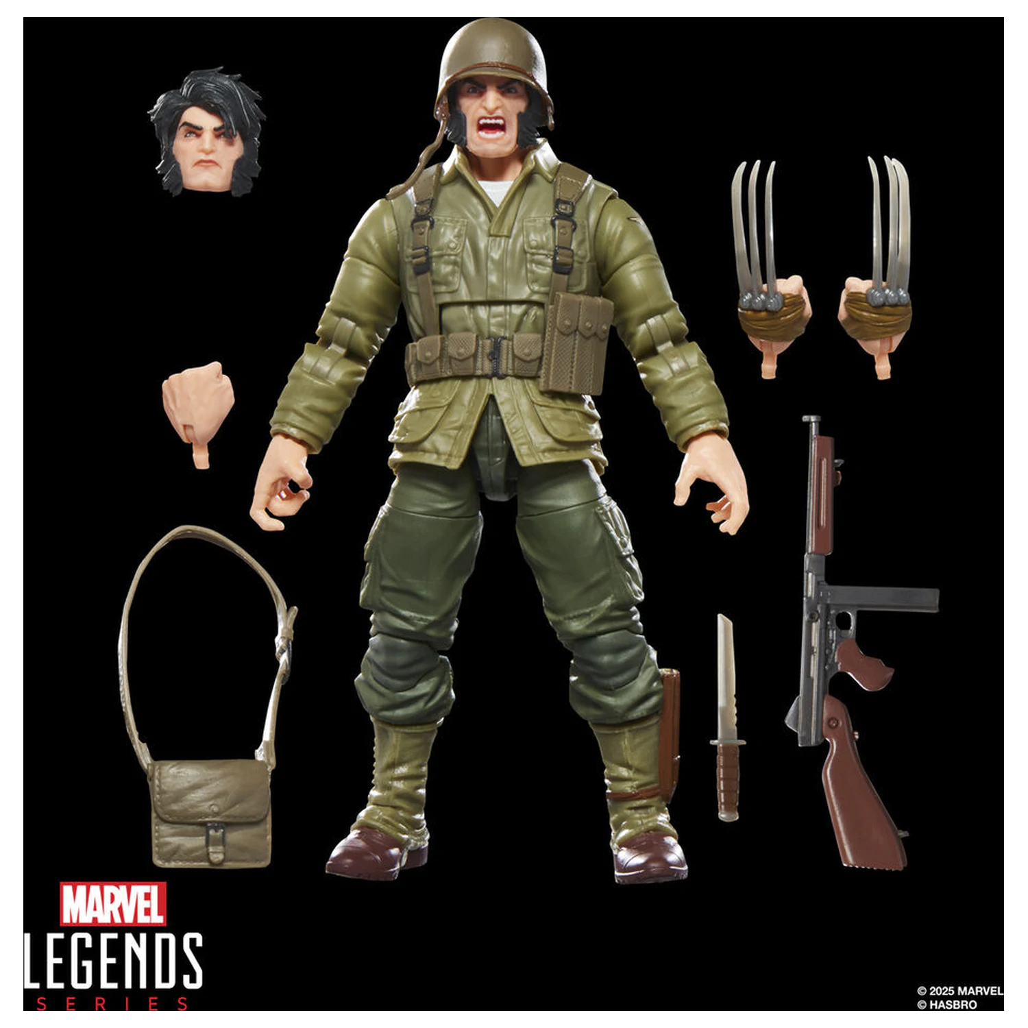 Marvel Legends Series Wolverine WwIl Logan figura 15 cm fotografija proizvoda