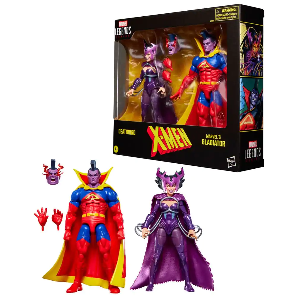Marvel Legends serija X-Men Deathbird i Marvel's Gladiator paket 2 figure 15cm fotografija proizvoda