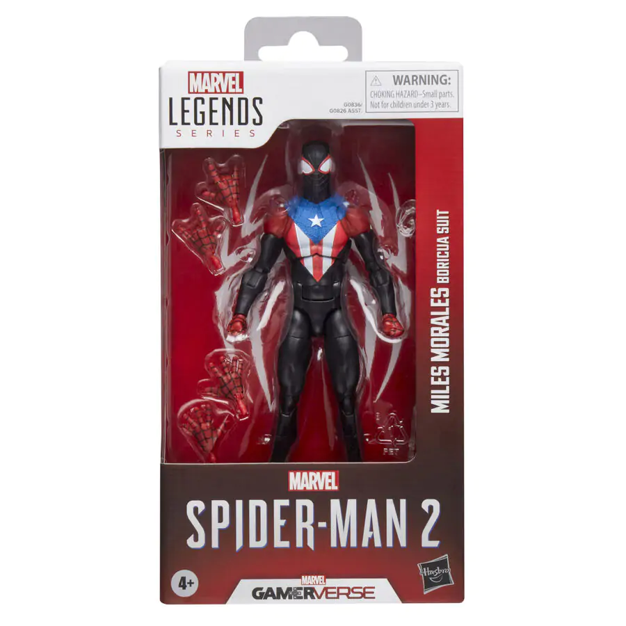 Marvel Legends Spider-Man 2 Miles Morales Boricua Suit figura 15 cm fotografija proizvoda