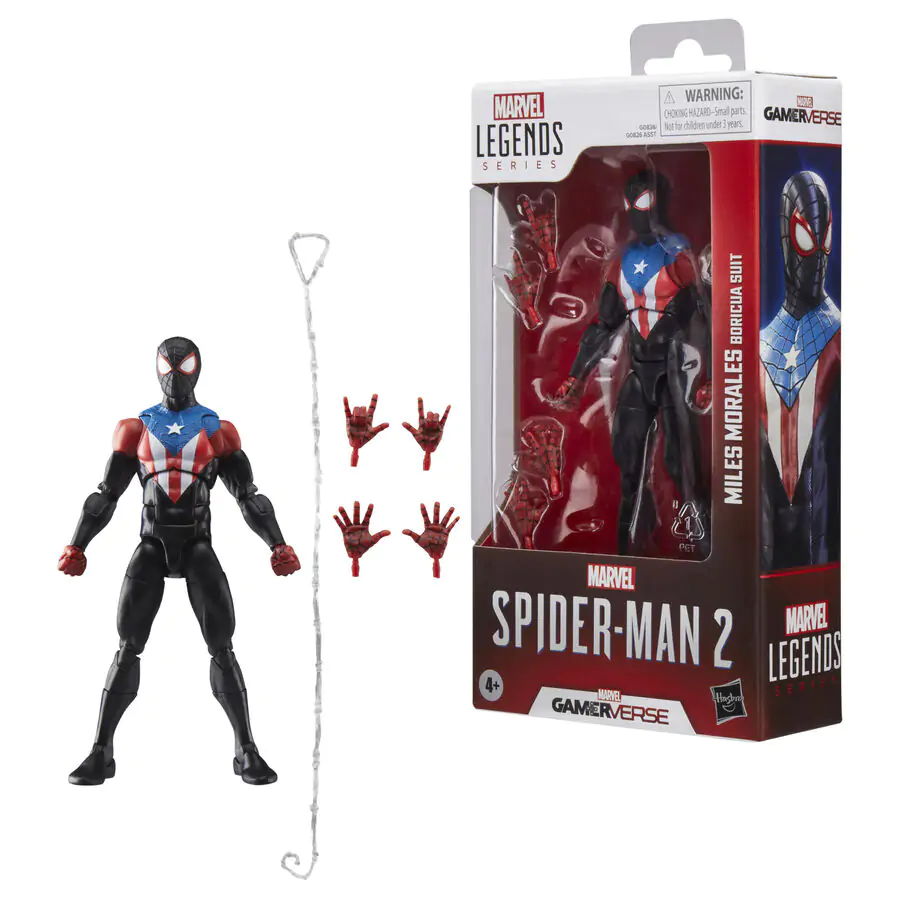 Marvel Legends Spider-Man 2 Miles Morales Boricua Suit figura 15 cm fotografija proizvoda