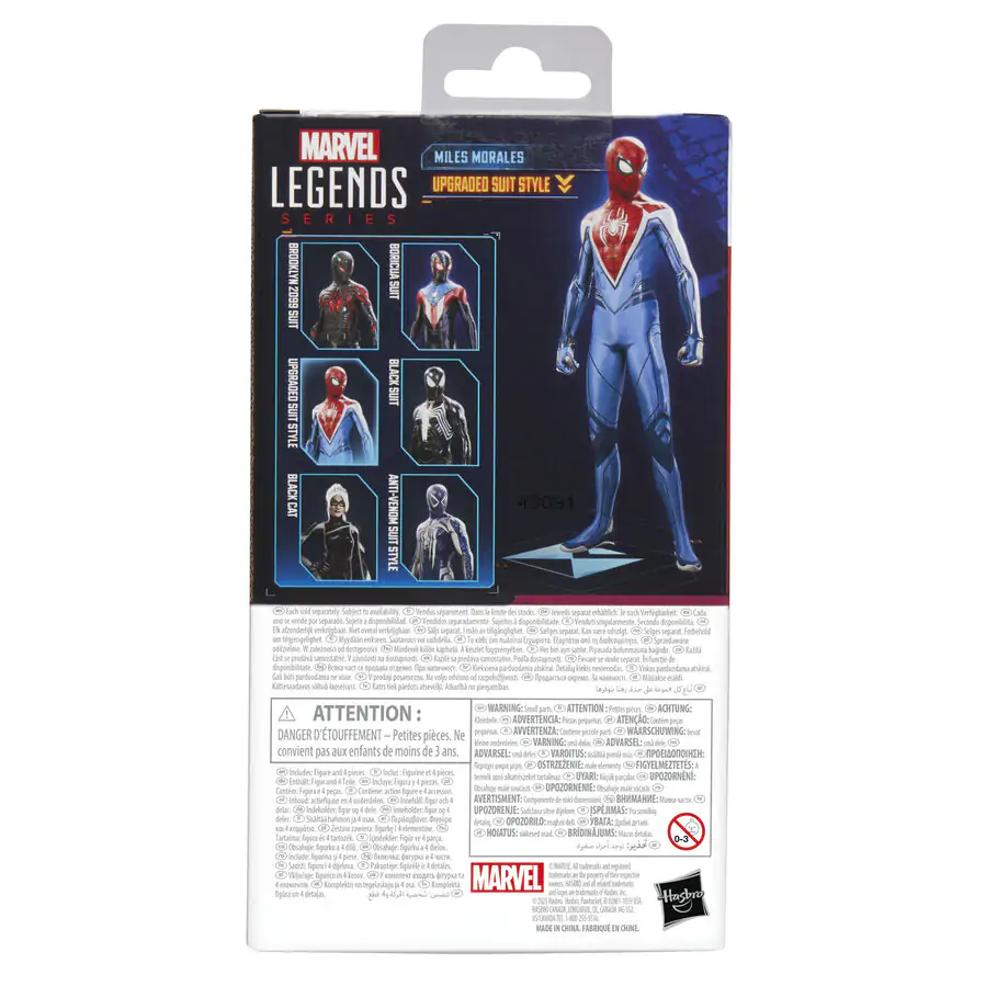 Marvel Legends Spider-Man 2 Miles Morales Upgraded Suit figura 15 cm fotografija proizvoda