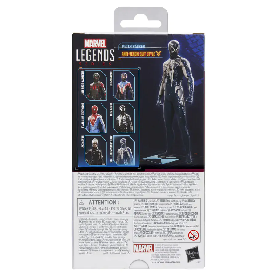 Marvel Legends Spider-Man 2 Peter Parker Anti-Venom Suit Style figura 15 cm fotografija proizvoda