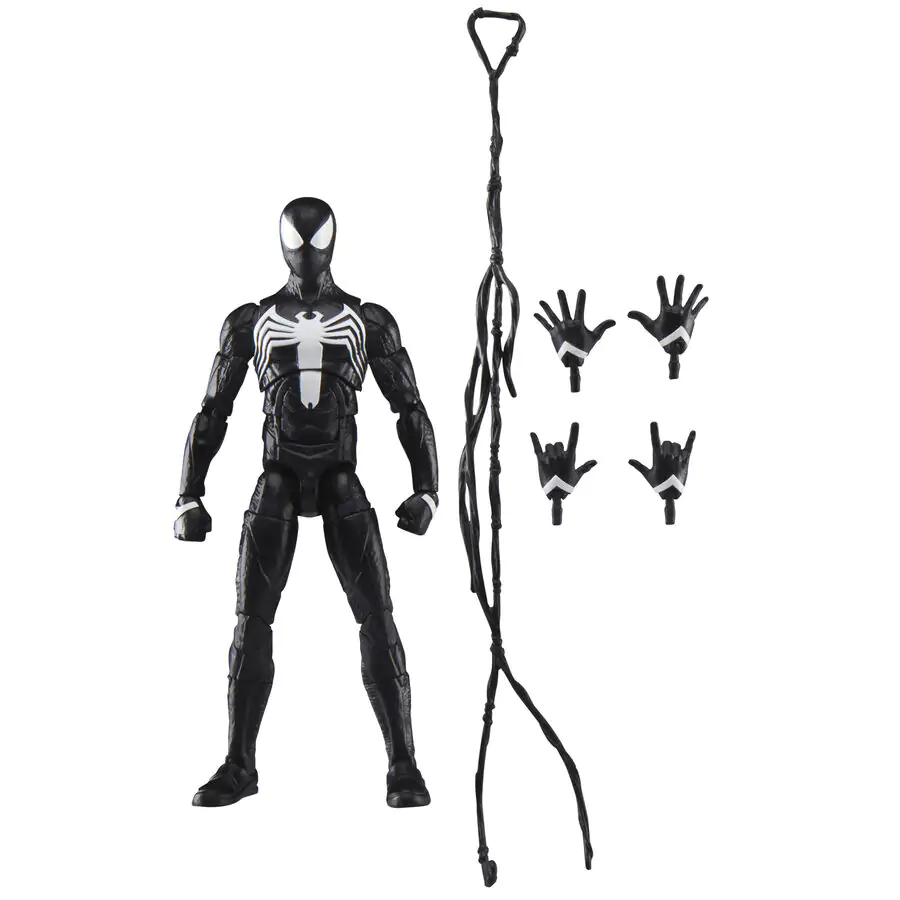 Marvel Legends Spider-Man 2 Peter Parker Black Suit figura 15 cm fotografija proizvoda