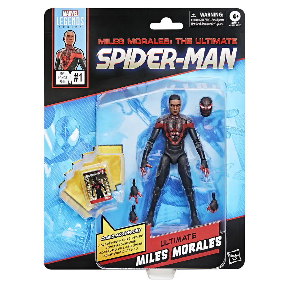 Marvel Legends Spider-Man Miles Morales Ultimate figura 15 cm fotografija proizvoda