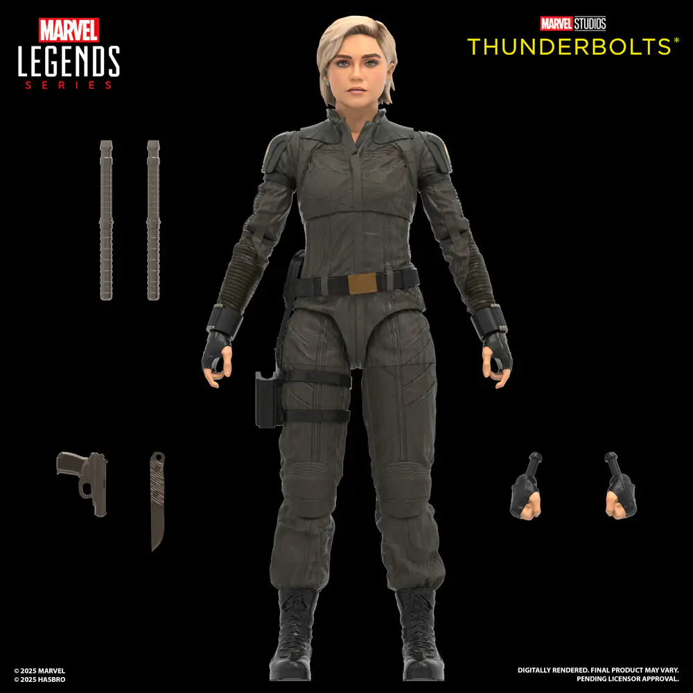 Marvel Legends Thunderbolts Yelena Belova i Red Guardian set 2 figure fotografija proizvoda