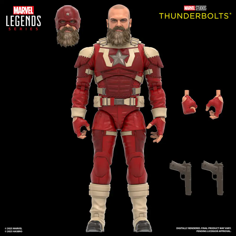 Marvel Legends Thunderbolts Yelena Belova i Red Guardian set 2 figure fotografija proizvoda