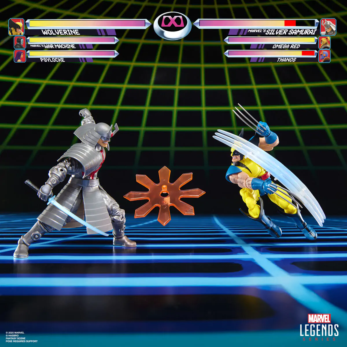 Marvel Legends Wolverine & Silver Samurai Gameverse paket 2 figure 15 cm fotografija proizvoda