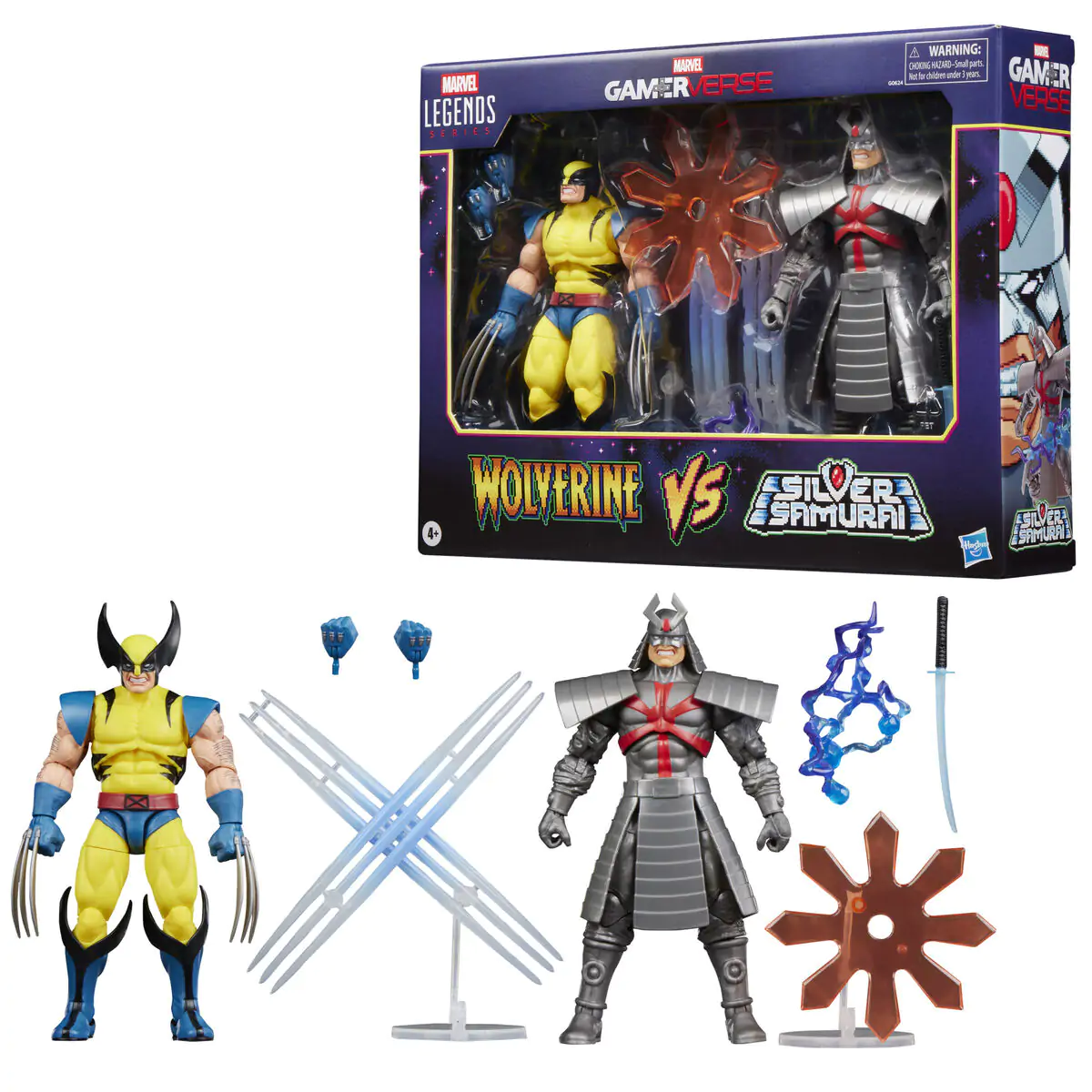 Marvel Legends Wolverine & Silver Samurai Gameverse paket 2 figure 15 cm fotografija proizvoda