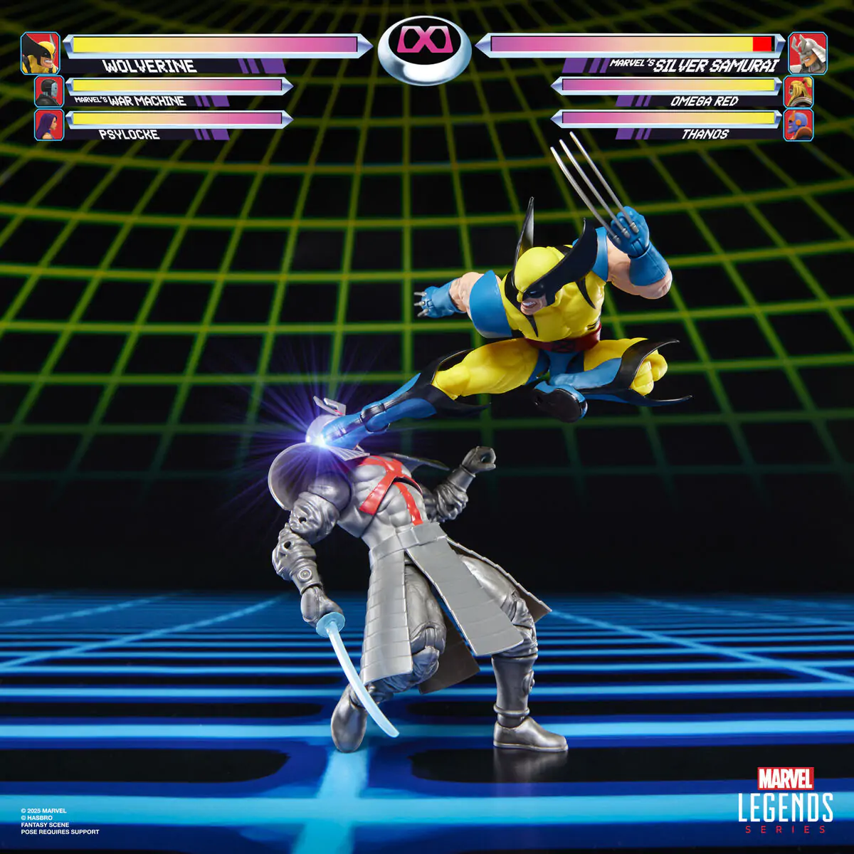 Marvel Legends Wolverine & Silver Samurai Gameverse paket 2 figure 15 cm fotografija proizvoda
