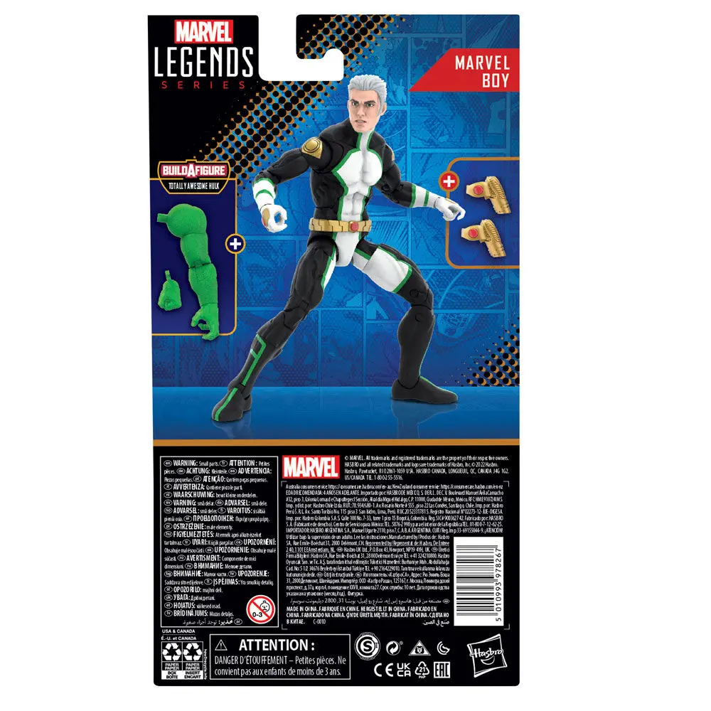 Marvel Legends akcijska figura Marvel Boy (BAF: Totally Awesome Hulk) 15 cm fotografija proizvoda