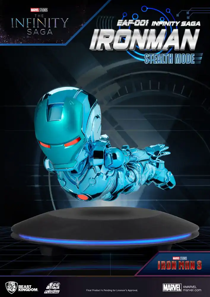 Marvel Mini Egg Attack Plutajuće Figure The Infinity Saga Ironman Stealth Mode 16 cm fotografija proizvoda