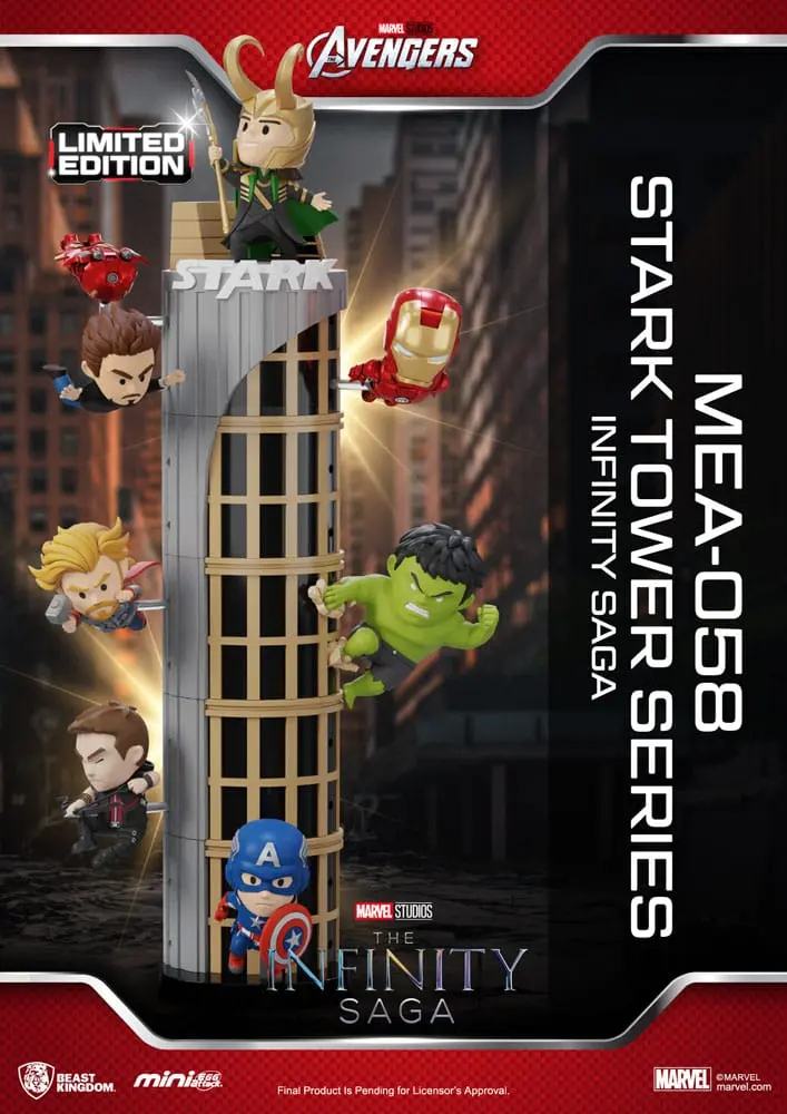 Marvel Mini Egg Attack Figure The Infinity Saga Stark Tower series Loki 12 cm fotografija proizvoda