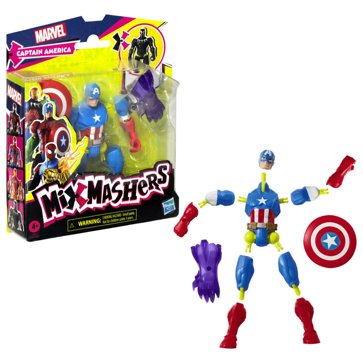 Marvel Mix Mashers figura Captain America 12 cm fotografija proizvoda