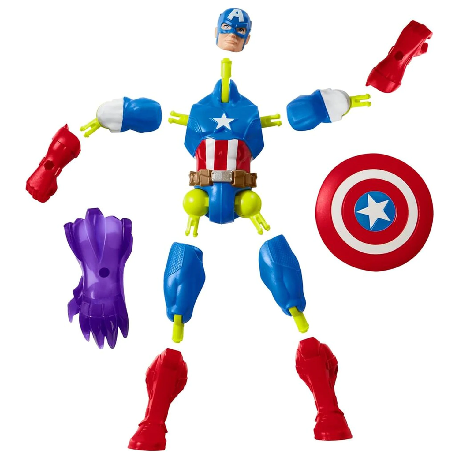 Marvel Mix Mashers figura Captain America 12 cm fotografija proizvoda