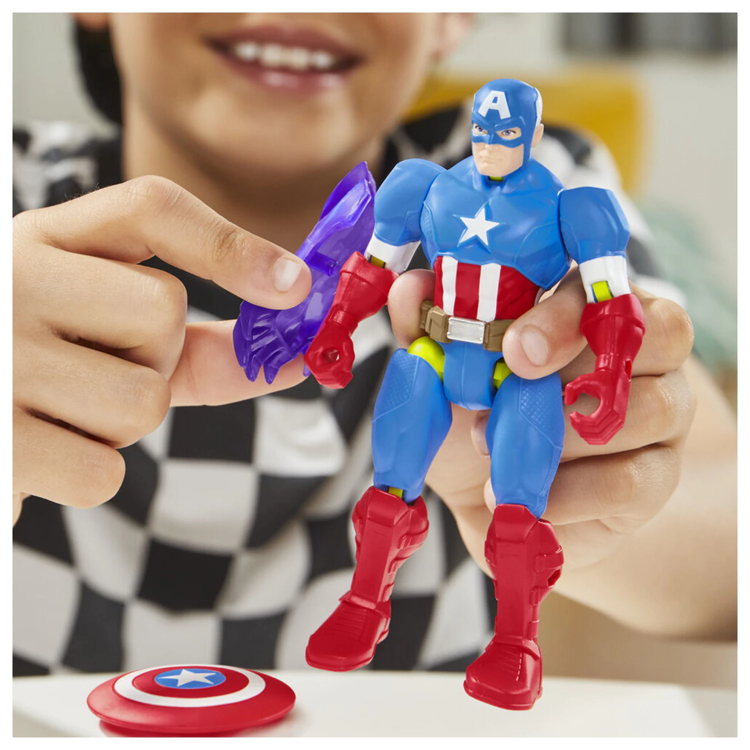 Marvel Mix Mashers figura Captain America 12 cm fotografija proizvoda