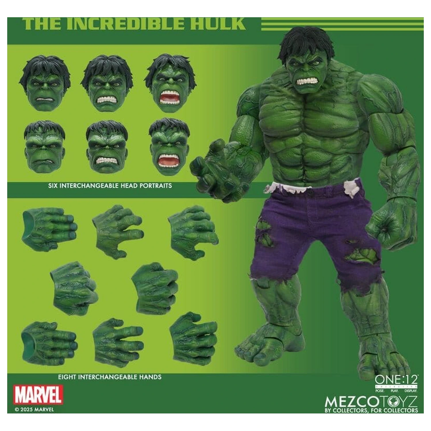 Marvel One:12 Collective Akcijska figura 1/12 Hulk 19 cm fotografija proizvoda