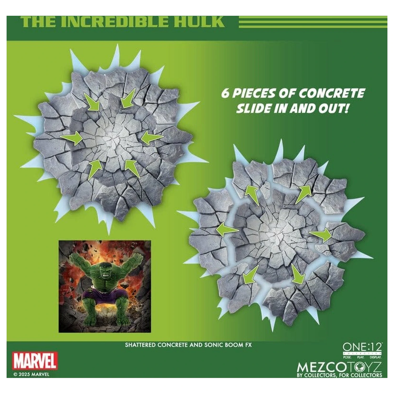 Marvel One:12 Collective Akcijska figura 1/12 Hulk 19 cm fotografija proizvoda