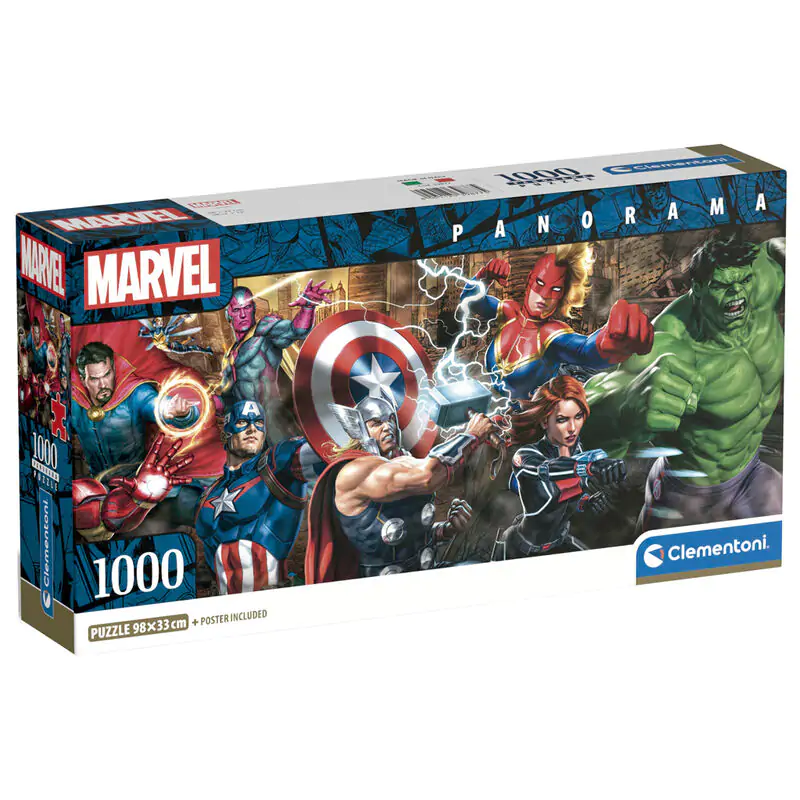 Marvel panorama puzzle 1000 komada fotografija proizvoda