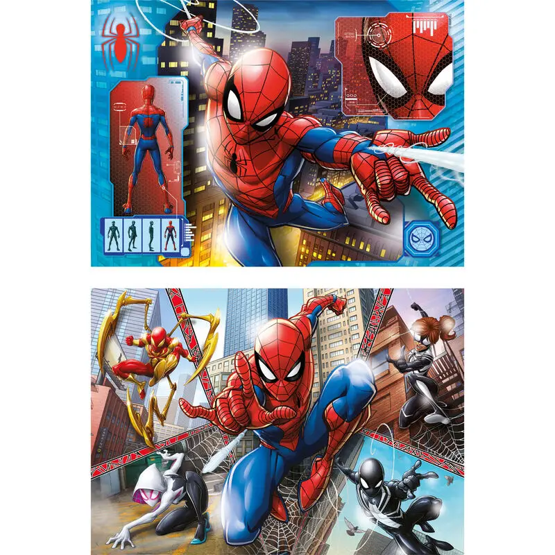 Marvel Spiderman puzzle 2x60 komada fotografija proizvoda