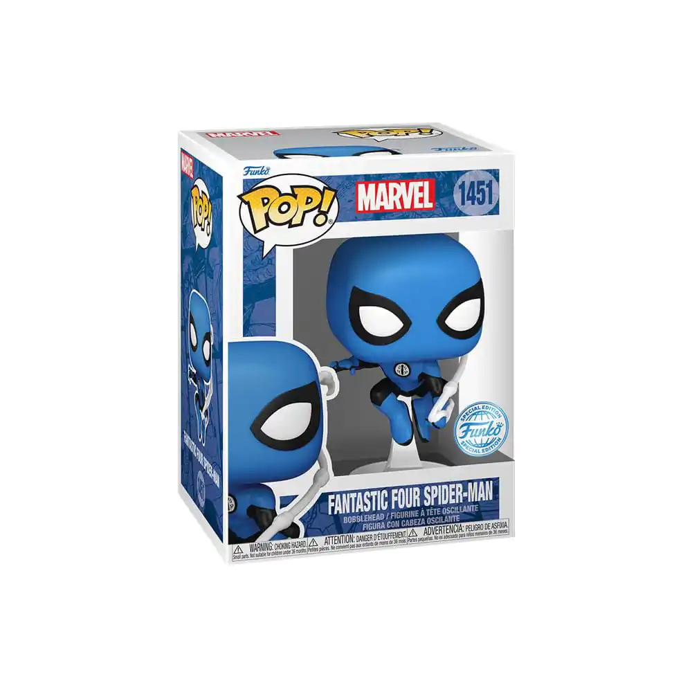 Marvel Pop! Fantastic Four Vinyl figura Spider-Man Blue Suit Special Edition 10 cm fotografija proizvoda