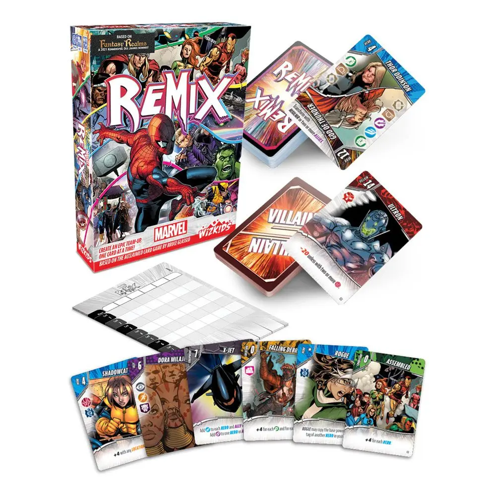 Marvel: Remix Card Igra *English Version* fotografija proizvoda