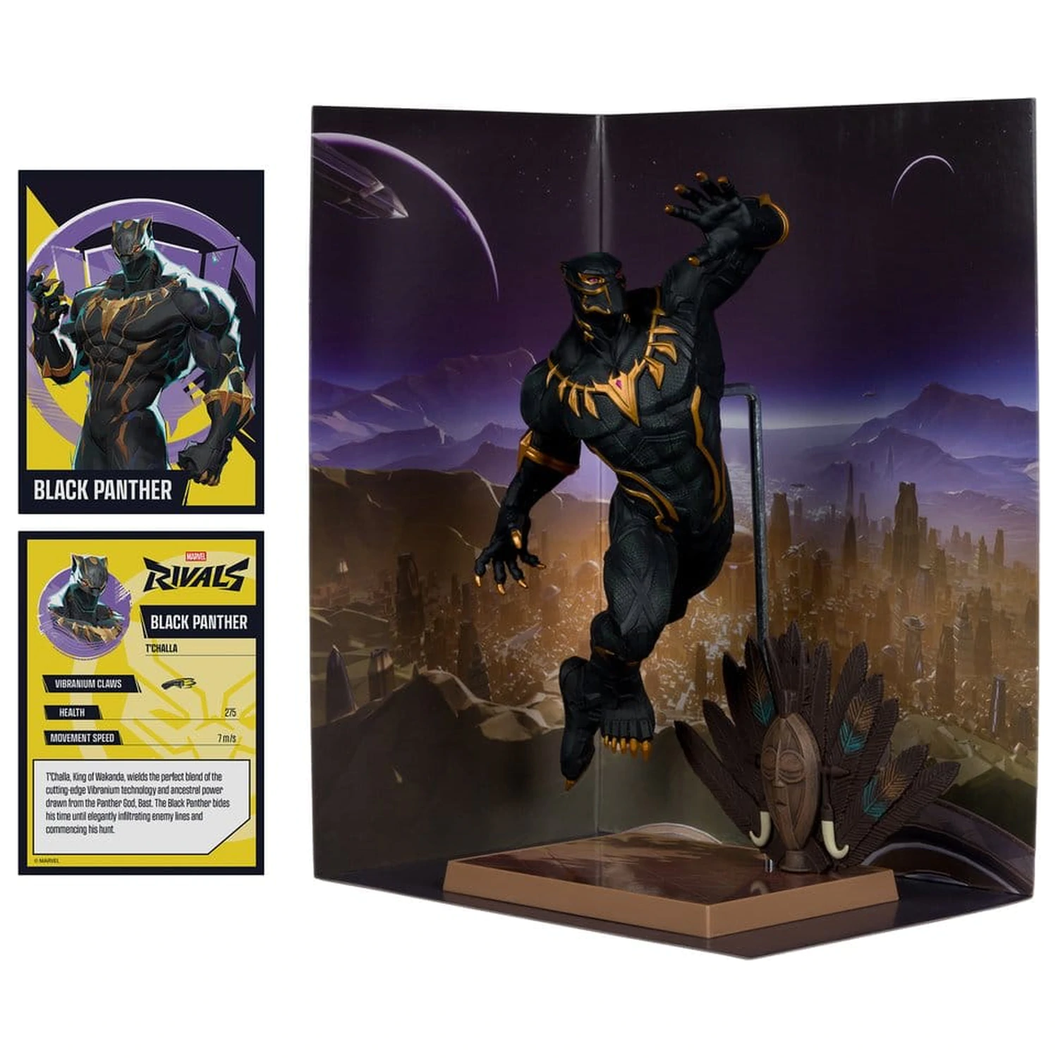Marvel Rivals 1/6 kip Black Panther 27 cm fotografija proizvoda