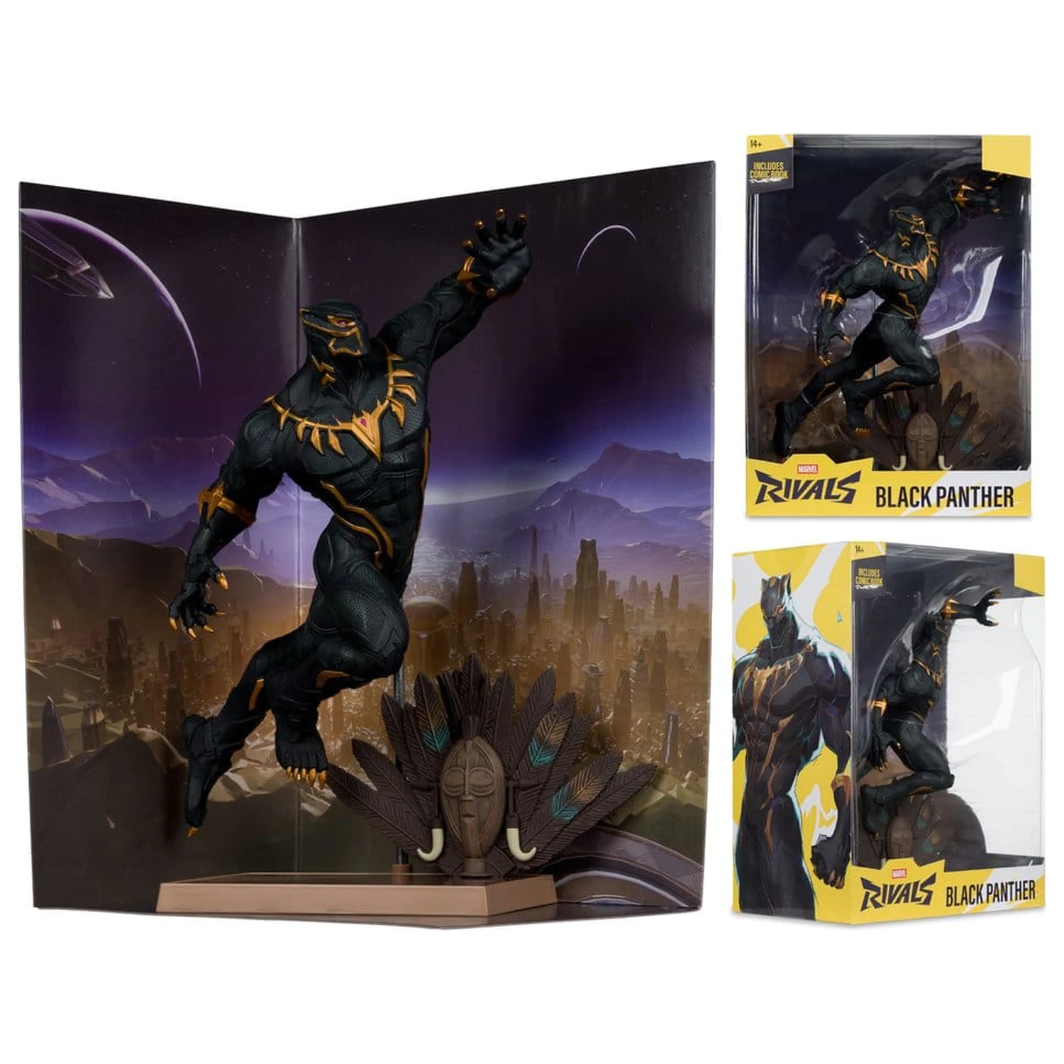 Marvel Rivals 1/6 kip Black Panther 27 cm fotografija proizvoda