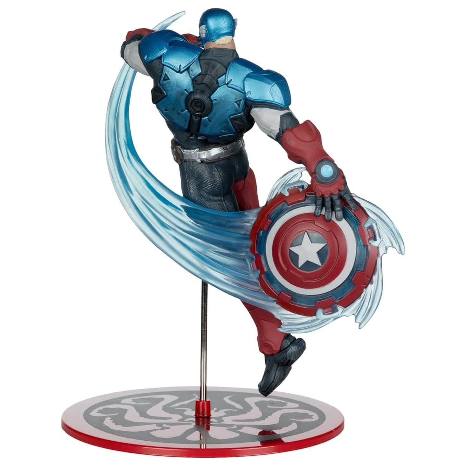 Marvel Rivals kolekcija 1/10 akcijska figura Captain America 20 cm fotografija proizvoda