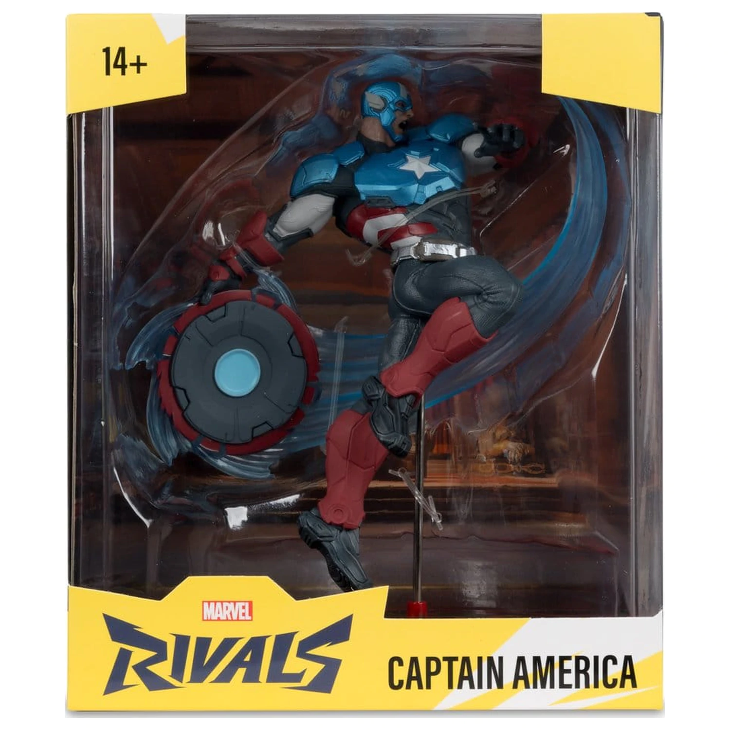 Marvel Rivals kolekcija 1/10 akcijska figura Captain America 20 cm fotografija proizvoda