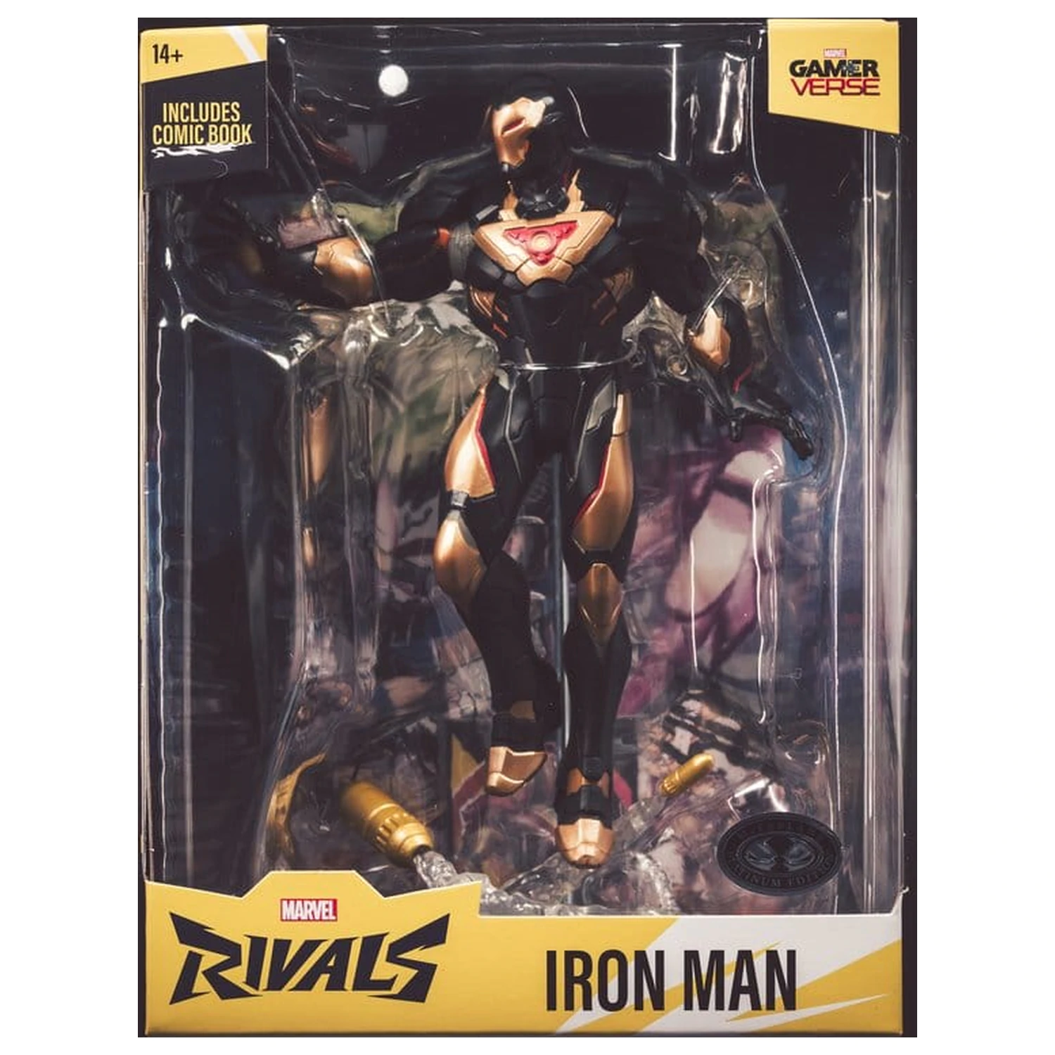 Marvel Rivals Collection Gamerverse 1/6 akcijska figura Iron Man (Platinum Edition) 28 cm fotografija proizvoda