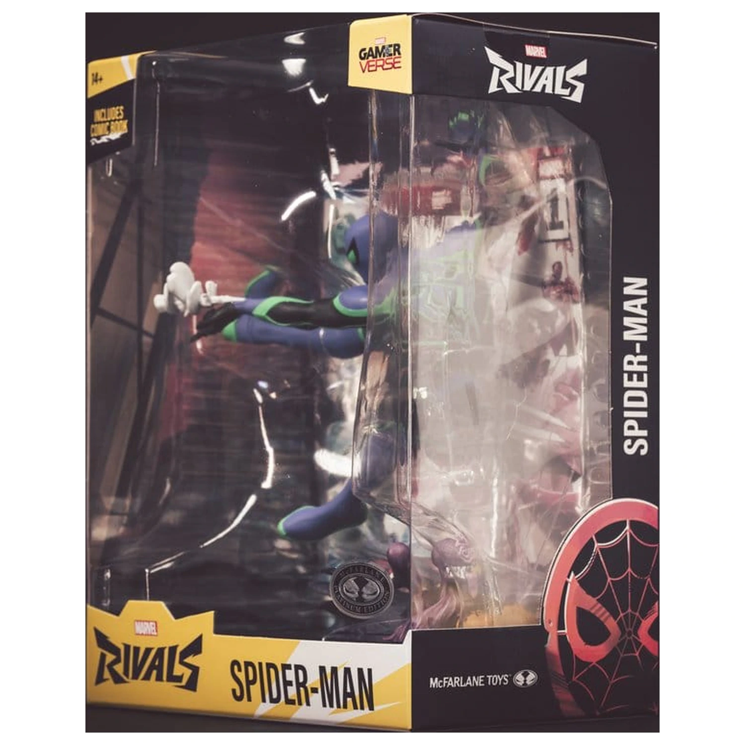 Marvel Rivals Collection Gamerverse 1/6 akcijska figura Spider-Man (Platinum Edition) 26 cm fotografija proizvoda