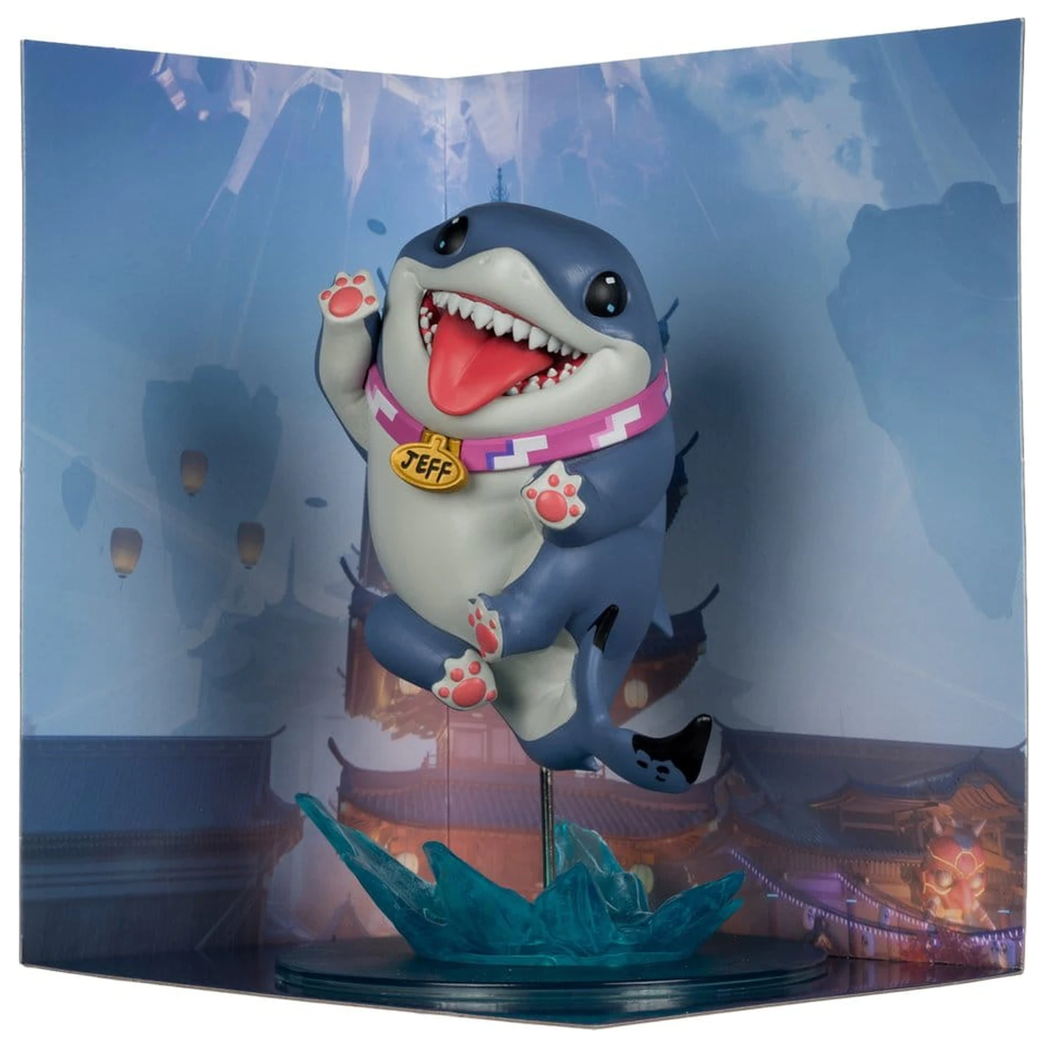 Marvel Rivals Collection Gamerverse 1/10 akcijska figura Jeff The Land Shark 20 cm fotografija proizvoda