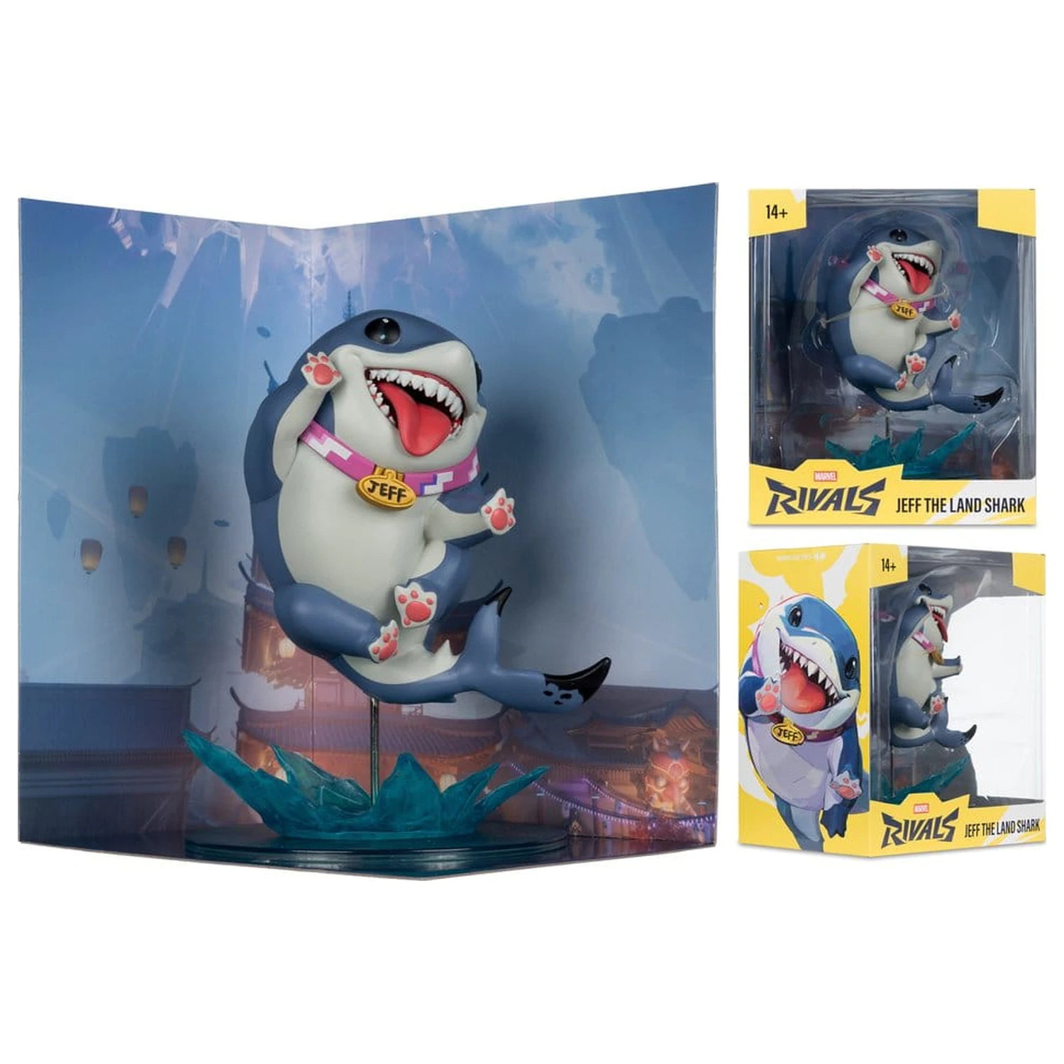 Marvel Rivals Collection Gamerverse 1/10 akcijska figura Jeff The Land Shark 20 cm fotografija proizvoda