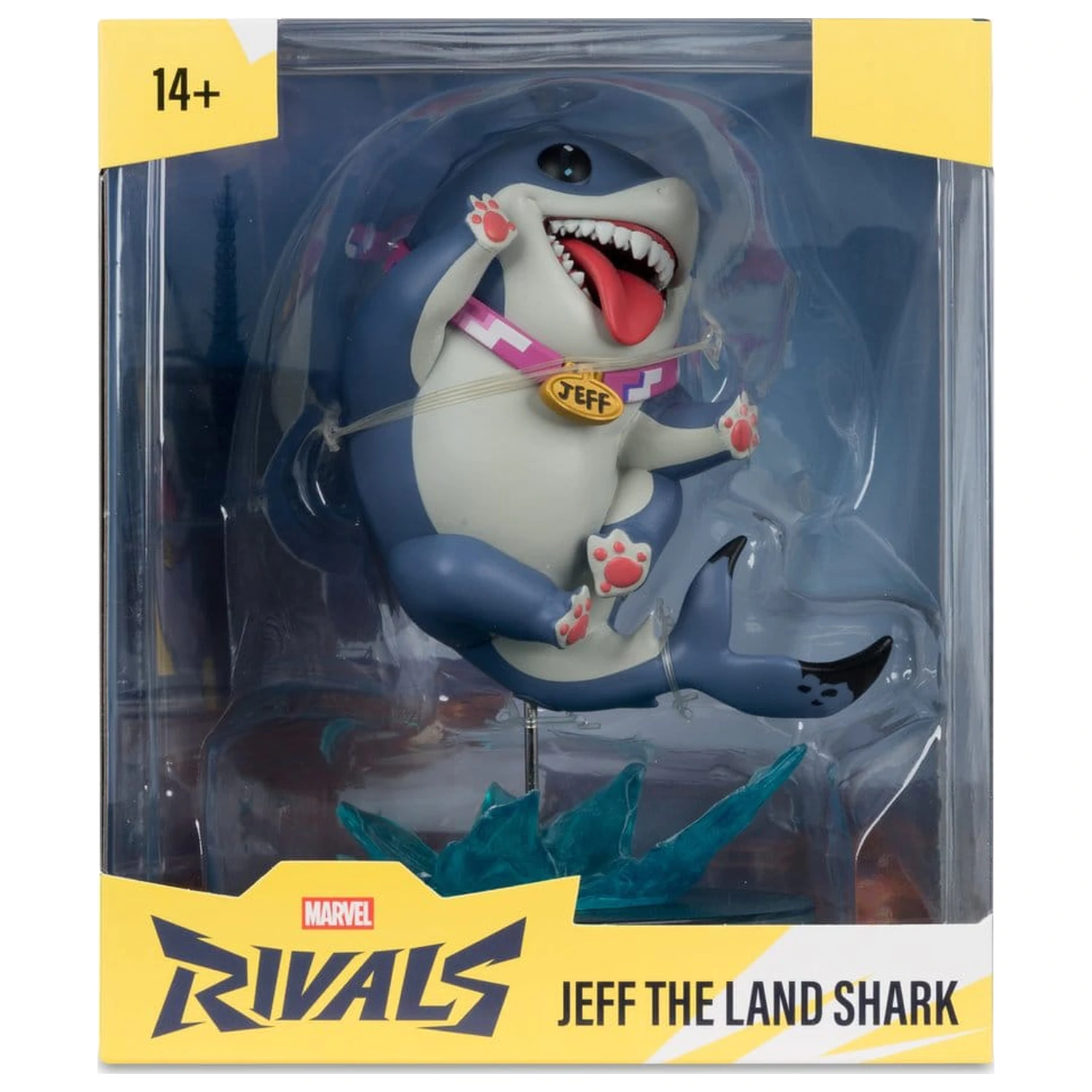 Marvel Rivals Collection Gamerverse 1/10 akcijska figura Jeff The Land Shark 20 cm fotografija proizvoda
